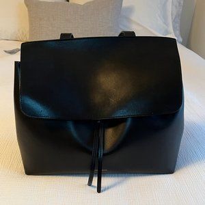 Mansur Gavriel Black Leather Bag